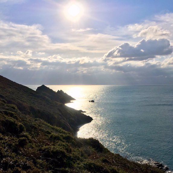 Goodfooddrink's tweet photo. Stunning #coastal walk from #PrussiaCove to #Perranuthnoe 💕 with amazing 😉 views of @ntmichaelsmount #birdsofprey #CuddenPoint @love_marazion @HolidayMarazion #OurDay #Cornwall @ILoveCornwallUK https://t.co/QTPbJG7BTE