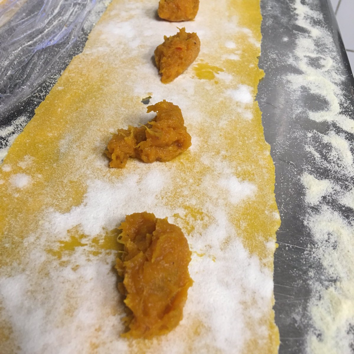 Tonight 20/11 #puntarelle #squashravioli #oxtongue #n16 #stokenewington