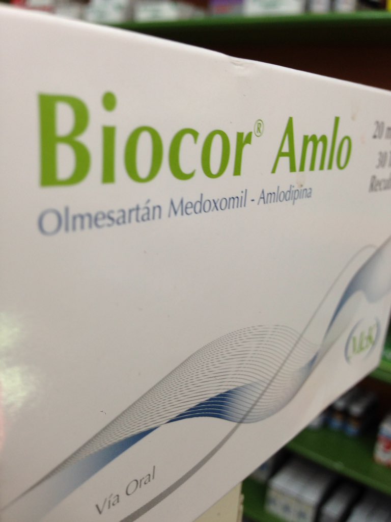 Biocor AMLO #olmersartan #amlodipina #ciudadBolívar