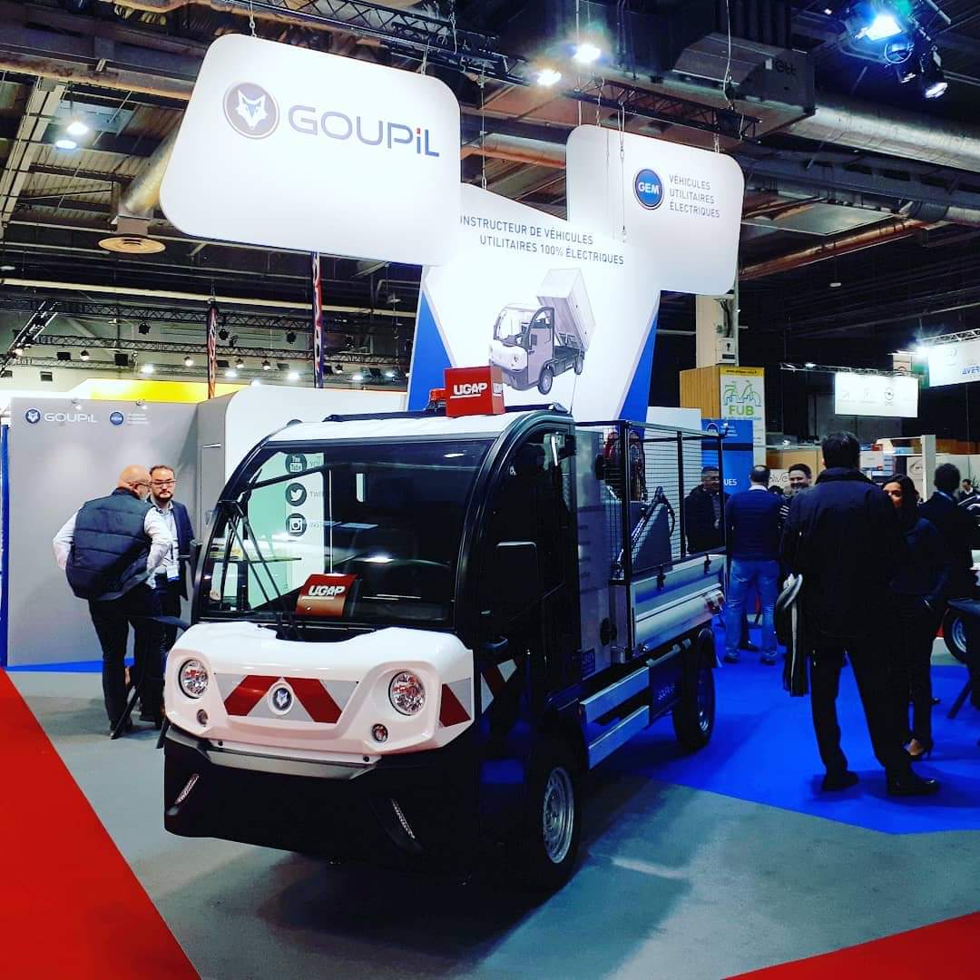 Belle journée de lancement pour la team #Goupil au #SMCL2018. Nos nouveautés vous attendent pavillon 3 stand C70 ! À demain 😉
#G4 #GoupilG4 #véhiculeélectrique #mobilité #durable