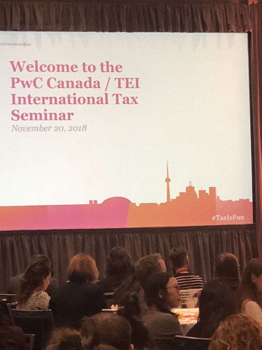ShawnReain's tweet photo. Attending the Toronto #pwc #tei Internal Tax Day. #taxisfun https://t.co/VKjNDmi1Bp
