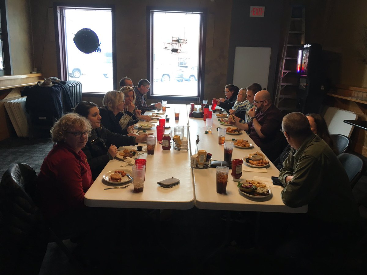 IowaBIGNorth's tweet photo. We are giving @Psiberknetic a little break to eat lunch, but the great conversation continues! #WeAreIBN https://t.co/ZsPbUmZwEJ