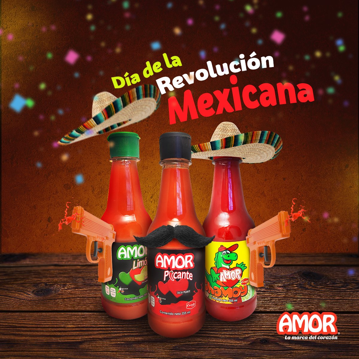salsaamorSC's tweet photo. Con todo el AMOR que le tenemos a #México, celebremos el Día de la #RevoluciónMexicana 🇲🇽🎉 https://t.co/XbTWgtDdre