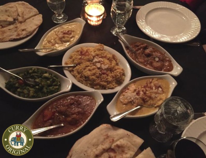 This is how colourful your table could look at #CurryOriginal! Open for dinner tonight at 5 P.M. to 10 P.M. #freshingredients #homemade #kingston #kingstoneats #indiancuisine