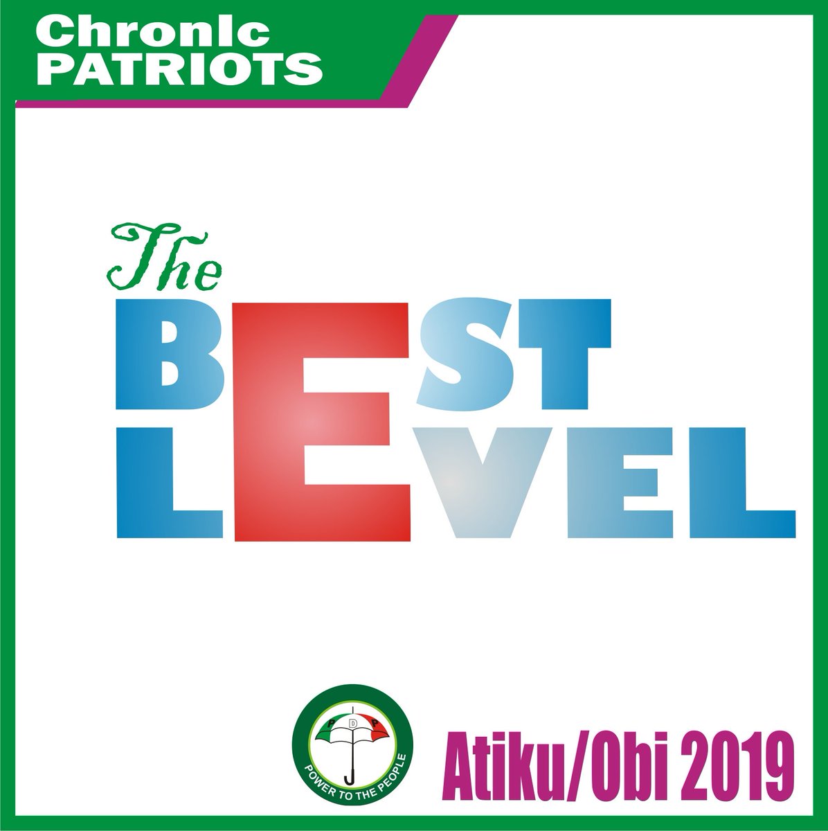 TenderTemmy's tweet photo. This is the only LEVEL we stand with.
The #BestLevel https://t.co/ikcBU3xzB0
