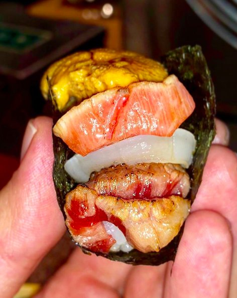 Stack up with the “Big Mac” 🍣 📷: @jason_eats_nyc