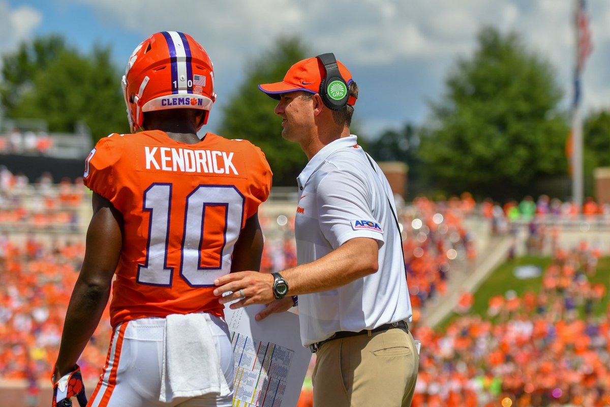 Clemson Football On Twitter Each Of The Last Two Seasons