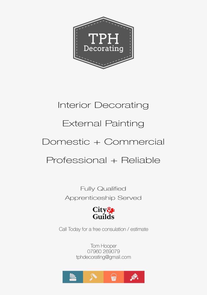Anyone want some painting or decorating done before Christmas or in the New Year, keep TPH Decorating in mind! #exeter #painter #decorator #paintinganddecorating #devon #exeterliving