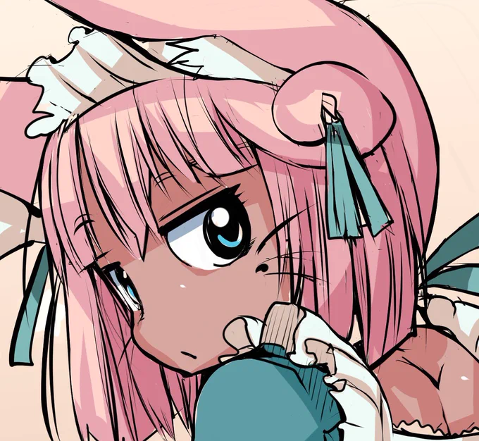 pixivFANBOXで習作シリーズその3の着色差分を公開しました! https://t.co/xsHQExd4UO 