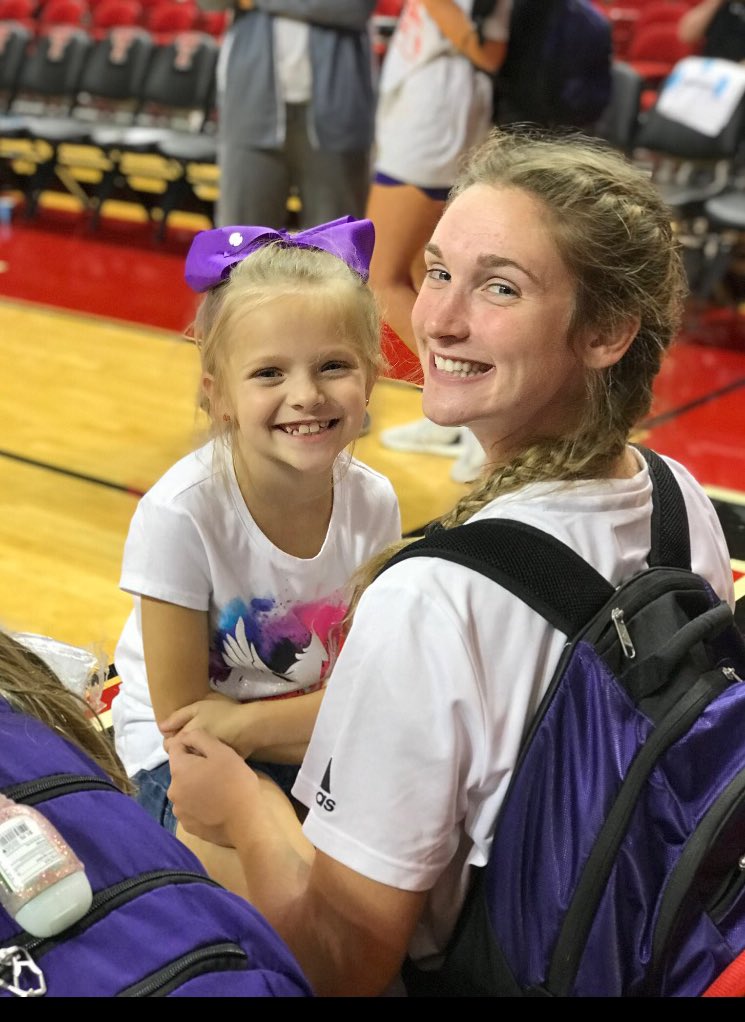 NSUDemonsVB12's tweet photo. nsu, thank you for: 
My teammates- for teaching me how to be a leader &amp; a good listener 

My two best friends- for teaching me how to have a fun time &amp; making my days 10x better 

Reese- for teaching me how to be a role model &amp; see the bigger picture in life  

23 more days!!!🎓 https://t.co/ZM9ytyXbkA