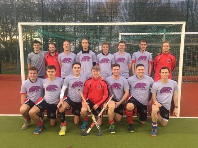 The UWE boys looking great in their TBF shirts 🏑 

Good luck tomorrow chaps! 

Thanks for the support 

#goalsgetgirls #stickandball 

🐻🐻🐻