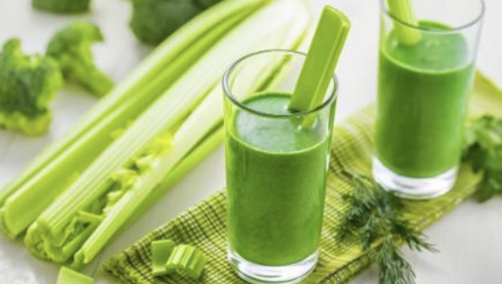 DarnellJParker's tweet photo. Are the celery juice health benefits real? Celery also provides a healthy dose of fiber, as well as vitamins C and K and potassium, and it is a very low-calorie snack. #picstitch #health #wellness #nutrition #fitness #youth #fnce #fnce2018 #dietitian #rdn #rd2be #obesity https://t.co/xrUNggyF32