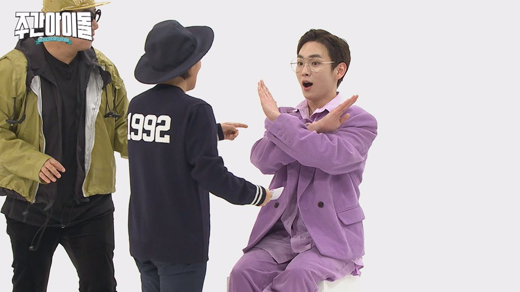 weekidol1's tweet photo. 키보미는'ㅂ' 주간아에서 🙅🏻센 척 안 해🙅🏻
11/21(수) 오후5시 MBC every1 
#금주의아이돌 #SHINee #KEY #샤이니 #키 #김기범 #주간아이돌 #주간아 https://t.co/yzYebdOLu7