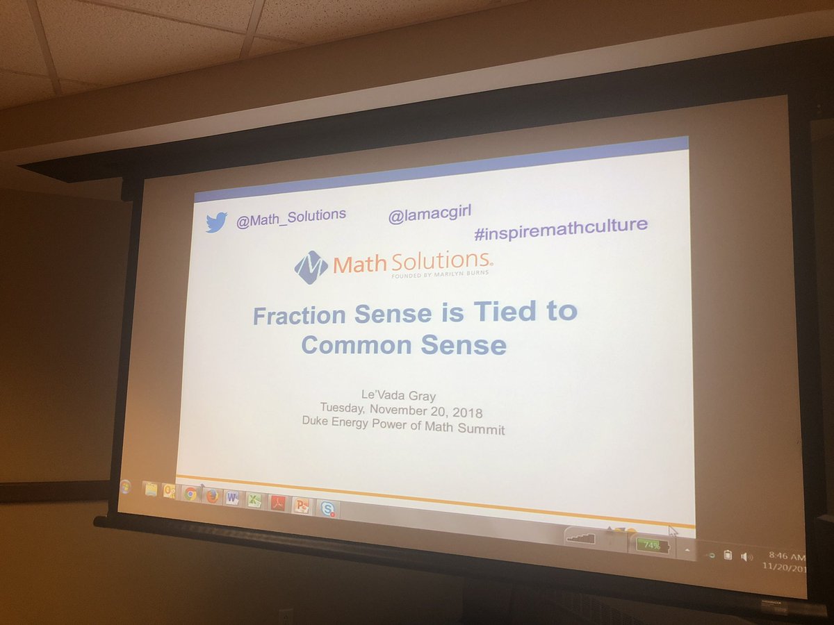 AnneKIrwin's tweet photo. Excited to see @sandra_mathsol & @lamacgirl present @Math_Solutions at @indianastate #DukePowerOfMath2018! #mathchat #InspireMathCulture https://t.co/CqK0UflNu3