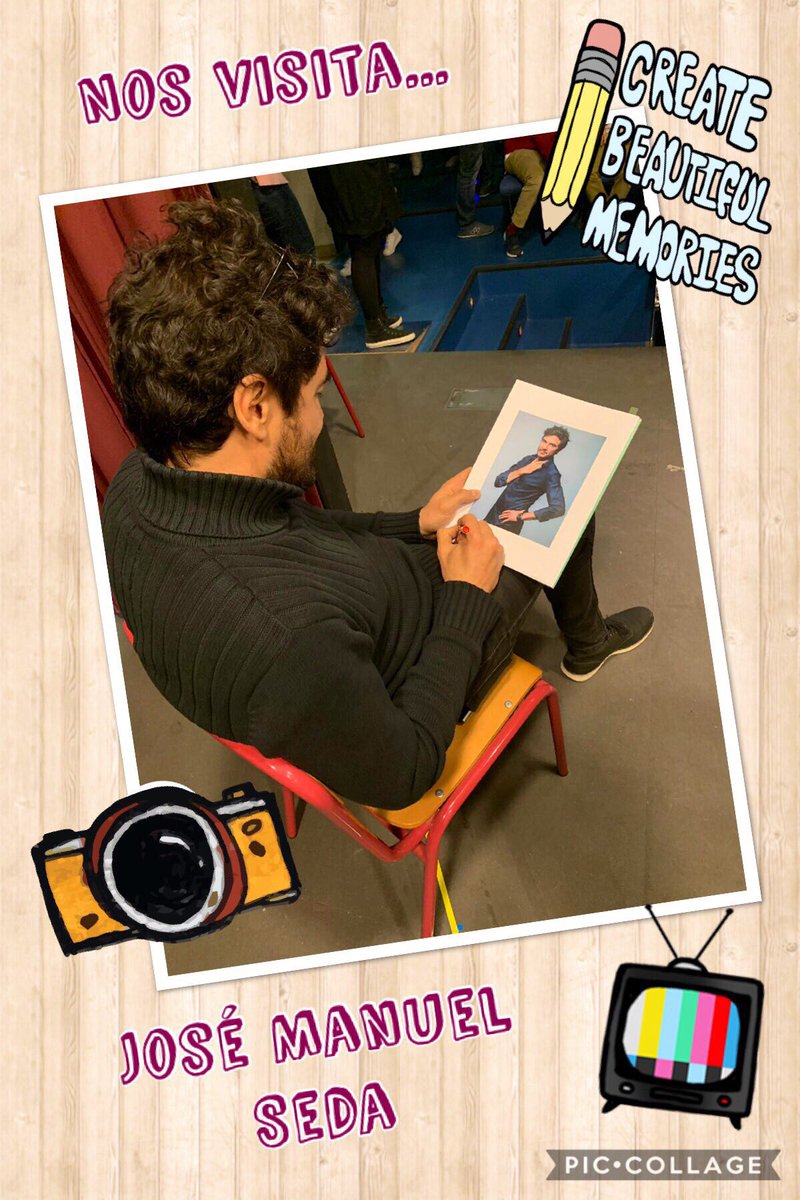 ColegioGaudem's tweet photo. Hoy, el alumnado de 5º y 6º ha recibido la visita del actor @josemanuelseda que les ha contado su experiencia en el mundo del cine, del teatro y de la televisión para que puedan seguir conociendo detalles de su #proyectocine. ¡Muchas gracias, nos ha encantado conocerte! https://t.co/WRriREArmu