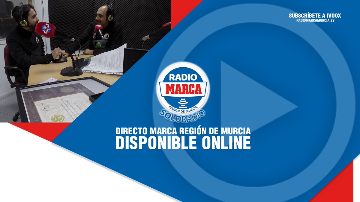 MurciaDeportivo's tweet photo. [ONLINE]📡#DirectoMarcaRM | 20 de noviembre
https://t.co/HFdTcBuFGr

🔊@ETTORM y Lucas Pérez, CH Federación Española Taekwon-Do ITF
🔊Paco Fuentes. 
🔊@victor00ruiz, @WorldPadelTour
🔊@Fran_Carrillo97, @ArchenaSport
🔊@JoaquinSM17,  @EGelpalmar
🔊@JuankyPalazon https://t.co/jCLrAACSqa