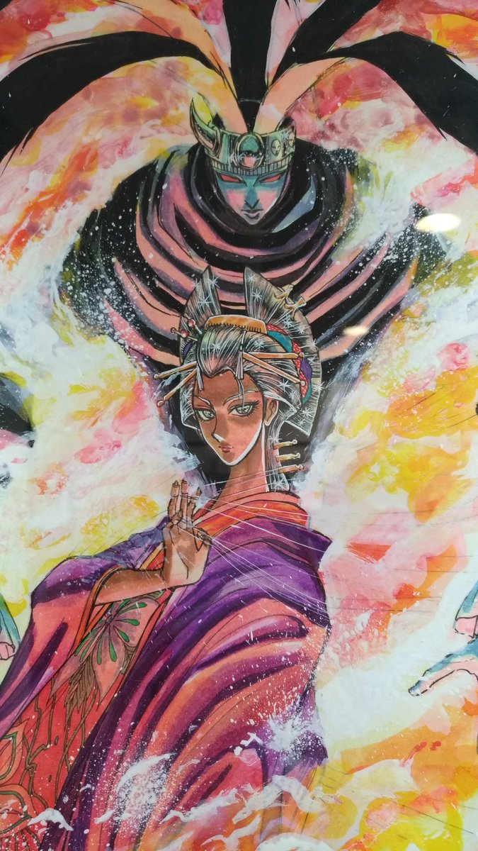 藤田和日郎原画展@Ufujitakazuhiro 、本当に素晴らしかった!大好きな漫画の生原稿を前に思わず涙。魂をそのまま塗り込めたような原画の迫力がこの目で見れて良かった…!
ライブドローイングも凄まじい人だったけどめっちゃ間近で見れて、先生に想いも伝えられて良かった!涙
ファン想い溢れる展示!