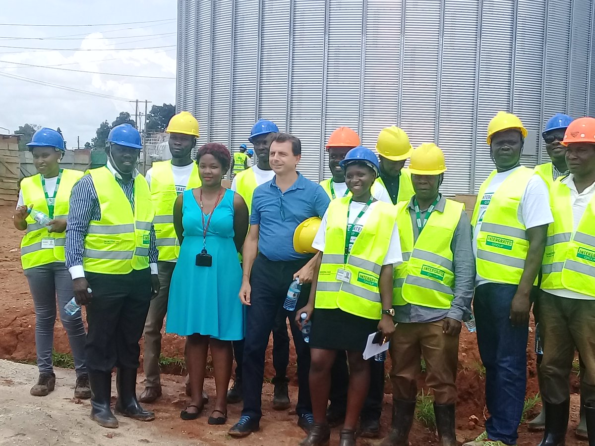 INTERGRATEDAGRI's tweet photo. Thank you, DFID,and DIT for visiting our site in Matuga, where we are constructing grain storage and processing facilities.The facilities are part of our core goal of addressing post-harvest losses in the country so farmers can have food at home and for sale to generate income. https://t.co/zigxpyv1cA