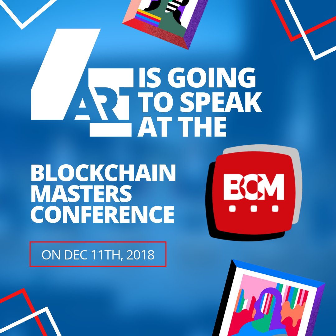 4ARTechnologies's tweet image. 4ART will be at the #BlockchainMasters in Cologne on 11 December 2018 to discuss the impact of our one of a kind #blockchain based technology on the #art world.
Read more about the conference here: eco.de/event/blockcha…