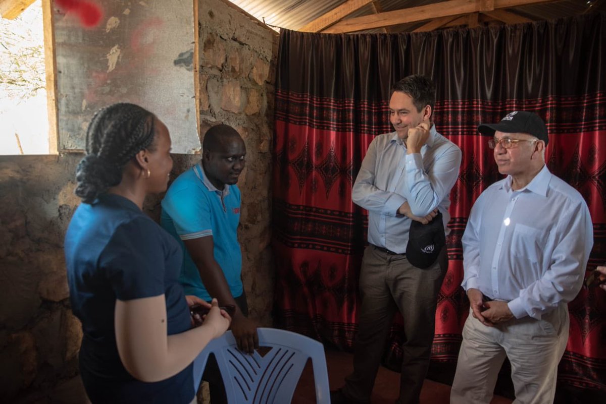 RaoufMazou's tweet photo. Important visit of UK Parliament International Development Committee to #Kakuma where self-reliance &amp; inclusion are being actualized for #refugees &amp; their gracious hosts. 85% of world’s refugees are hosted, protected &amp; assisted in developing countries like #Kenya. https://t.co/QL4Xj5Hm0n