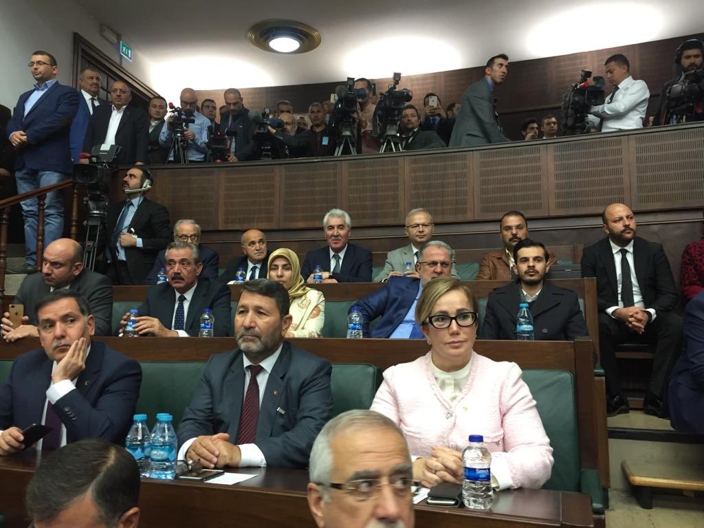 Bugün TBMM’de Ak Parti Grup Toplantısına katılarak Ak Parti Genel Başkanı ve Devlet Başkanımız Sayın Recep Tayyip Erdoğan’ın hitaplarını dinledik.