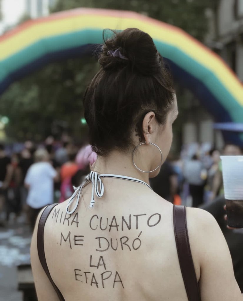 molunenas's tweet photo. 🌈 NO ESTAMOS CONFUNDIDXS 💥

#LGBTIQ #LgbtPride #Pride #BsAs #Orgullo #Orgullo2018 https://t.co/AN3dGd7Nid