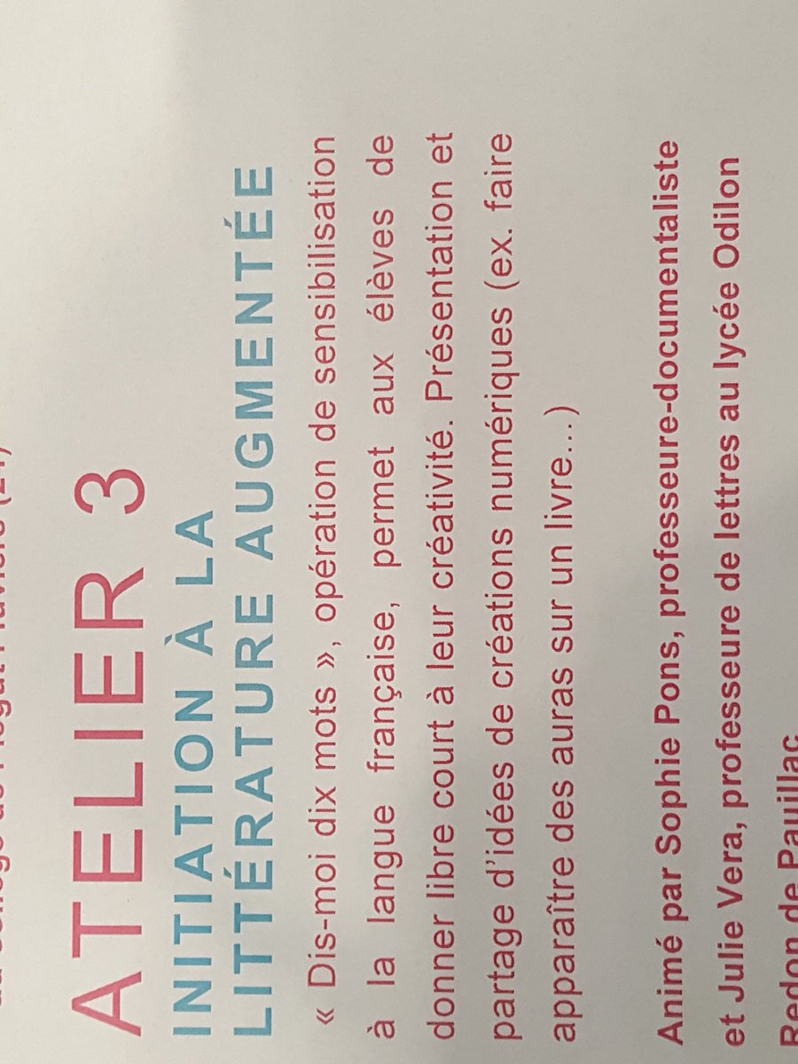 Canope_DTNA's tweet photo. Litteratures numeriques Journée professionnelle ProfDoc Bibliothécaire  #litteraturesNum Les Ateliers avec @JulieVera33 @SophiePons2 https://t.co/IOtO57lxha
