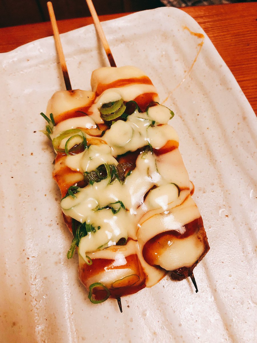 Met up with a friend and had dinner at a yakitori izakaya *^*