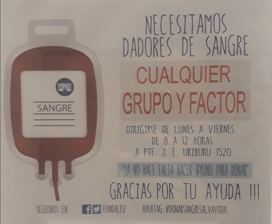 colovainstein's tweet photo. Por favor a todos los que puedan ayudar, se necesitan dadores de sangre y en estos momentos, tambien de plaquetas.
Para donar plaquetas es necesario haber donado sangre antes.
- no hace falta ir en ayunas, solo no consumir lácteos. 

Decir el nombre de LUCIANO ROLDAN. https://t.co/3GGKnH9jzU