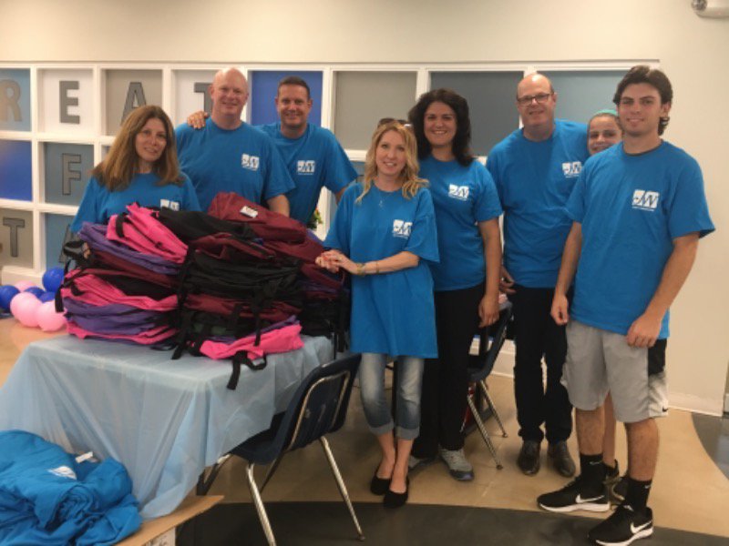 Javerbaum Wurgaft Charitable Foundation is extremely proud to have distributed 500 backpacks filled with school supplies to the Boys and Girls Club of Newark! A SPECIAL THANK YOU to all the teams that came together to make this happen!