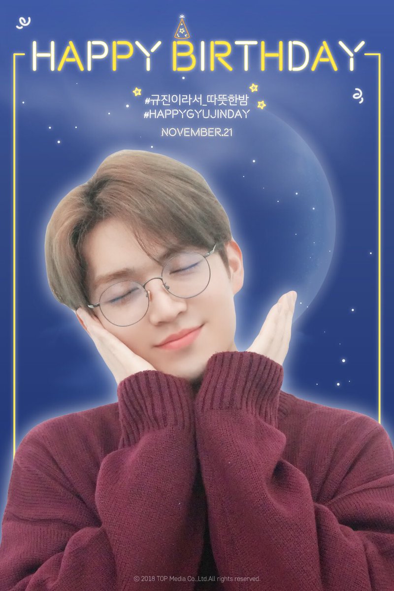 UP10TION's tweet photo. [#업텐션] #규진 의 생일을 축하합니다!
HAPPY BIRTH DAY TO GYUJIN!
#HAPPYGYUJINDAY #규진이라서_따뜻한밤 https://t.co/vSbx4HxpdE