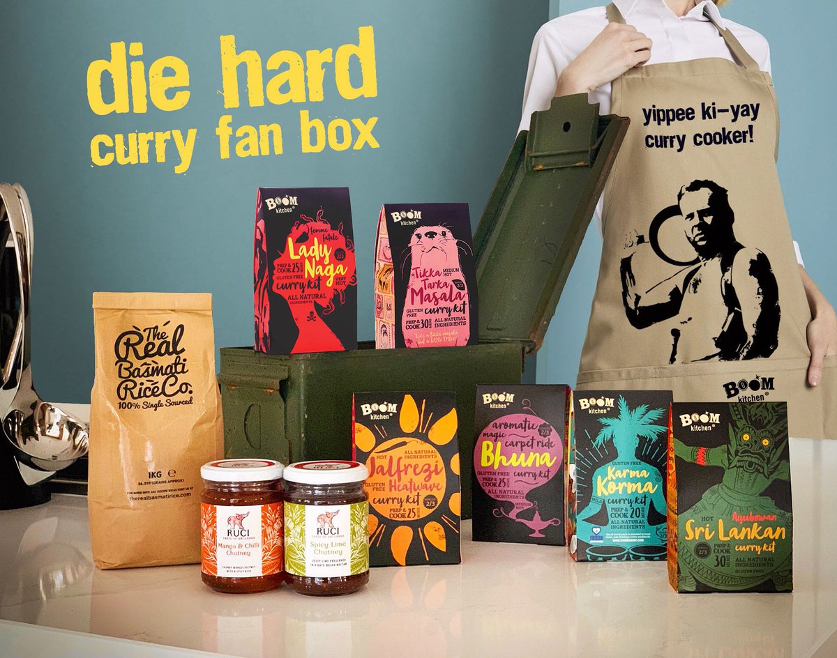 BoOMRevolution's tweet photo. YIPPEE KI-YAY CURRY COOKER! 
This one’s for the 'Die Hard #Curry Fans' 💥😎
https://t.co/O9k9Unnrfn https://t.co/S77Stt5Rhw