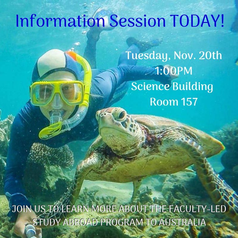 Adelphi_Global's tweet image. Come join the Department of Biology to learn more about the Faculty-Led Study Abroad Program this May!