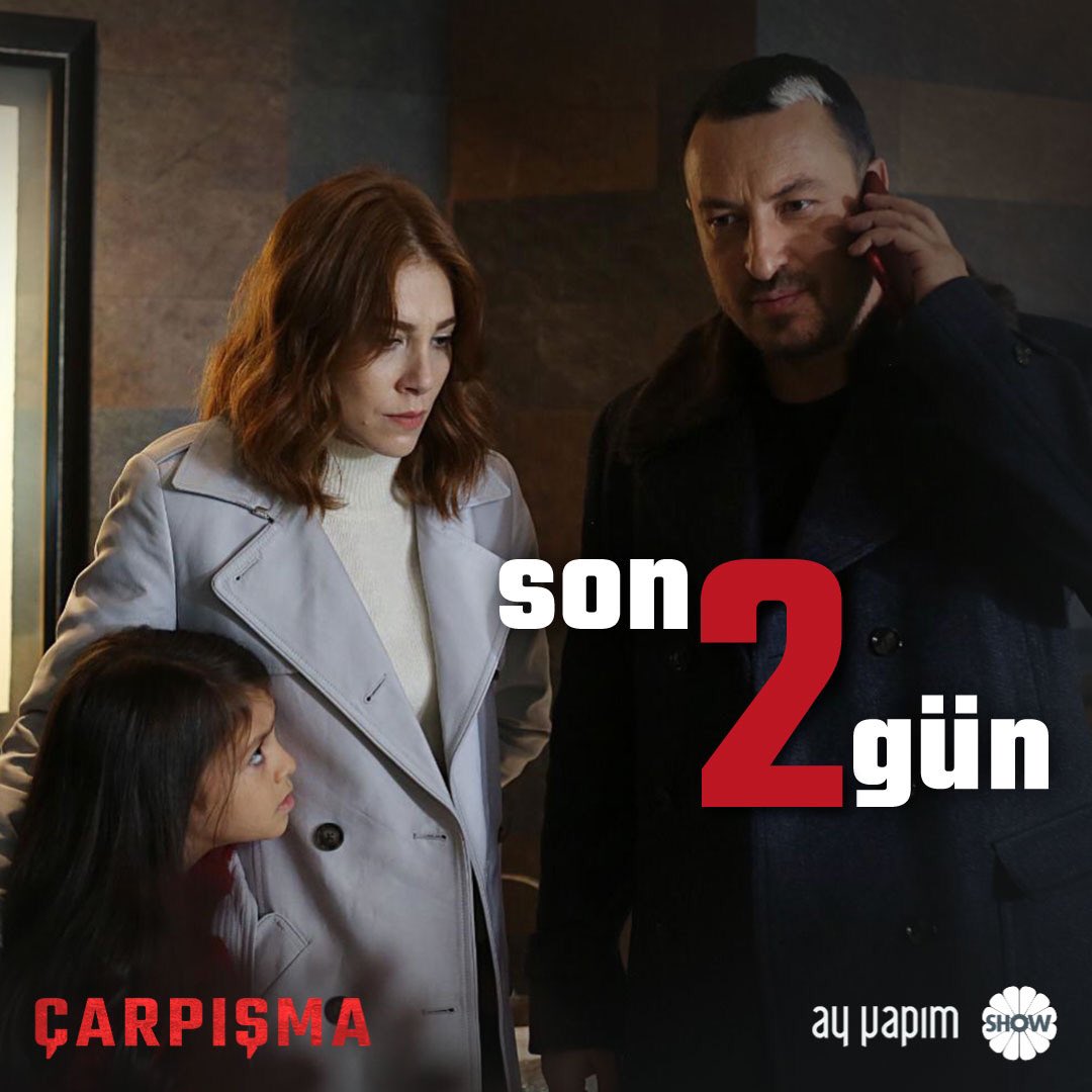 tvdizicarpisma's tweet photo. çok heyecanlıyız!
sadece 2 gün kaldı 💥

#çarpışma perşembe günü @ShowTV de! @ayyapim https://t.co/FA4accNCXi