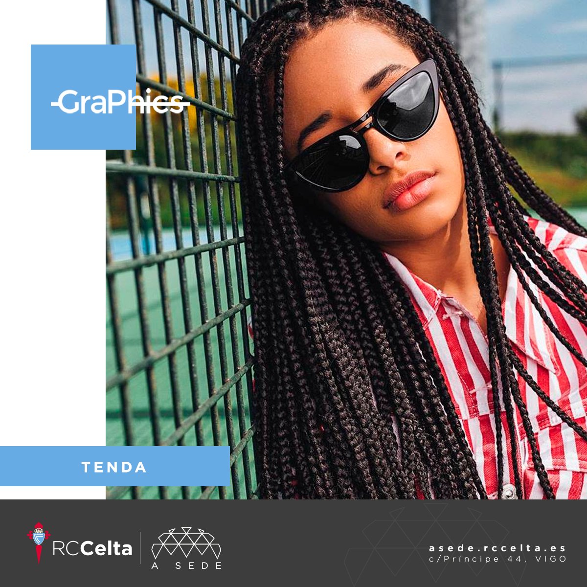 ASedeRCCelta's tweet image. #VilmaBlack 🕶️ #GraphicsProject
💙 Deseñadas en Galicia e dispoñibles na tenda de #ASede