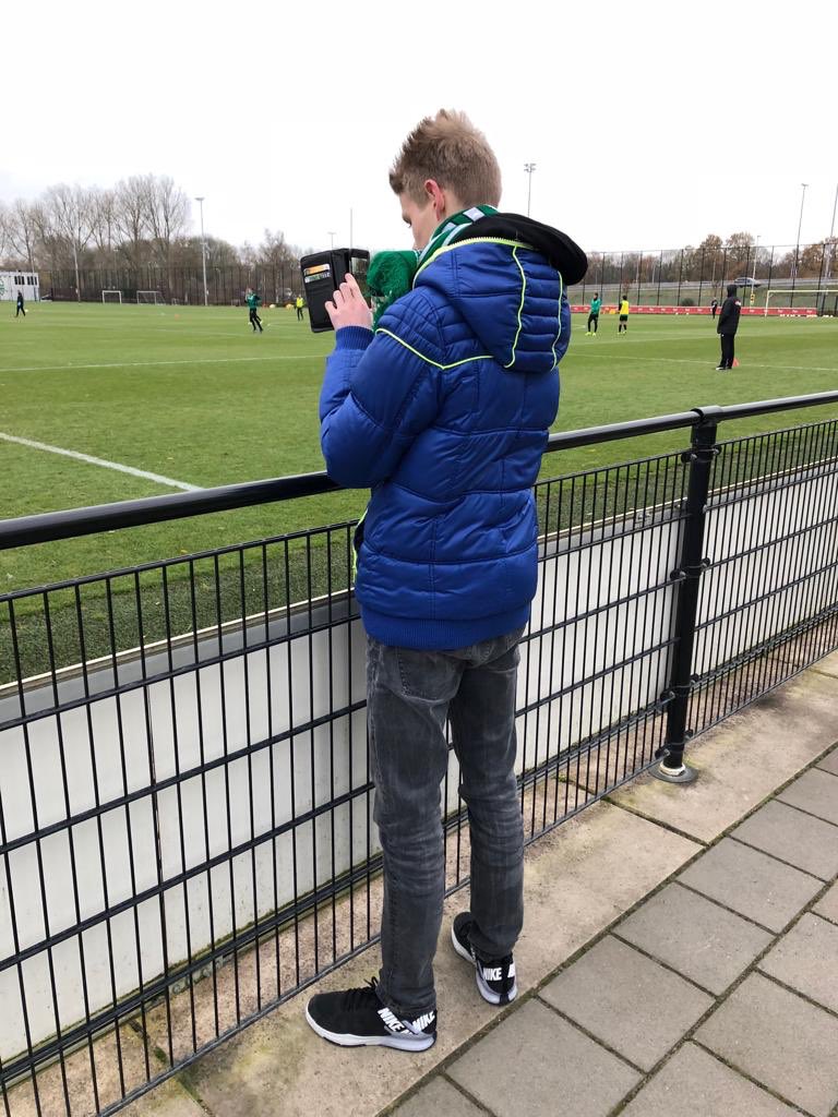 fcgroningen's tweet photo. Kevin, onze social media manager voor 1 dag in actie #AlsEenBaas @UNICEFnl https://t.co/38PqvmuSA9