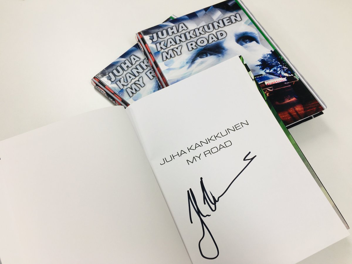 WRCScotland's tweet photo. COMPETITION TIME

We have three signed Juha Kankkunen books to give away across social media.

All you have to do is Like and RT this post and we will choose one lucky winner from Twitter, Facebook and Instagram.

Comp closes at 10am on Monday 26 November 

Good luck!

#WRGB #WRC https://t.co/Hveb30Vn3O
