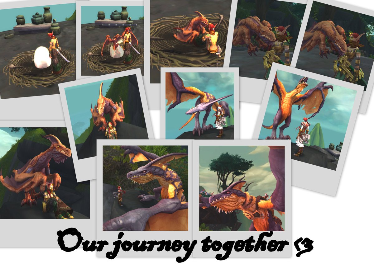 Nica1699's tweet photo. Sigh… what a Journey it was lol #worldofwarcraft #wowmounts #wow #wowselfies <3 https://t.co/PDOwaa3bFe