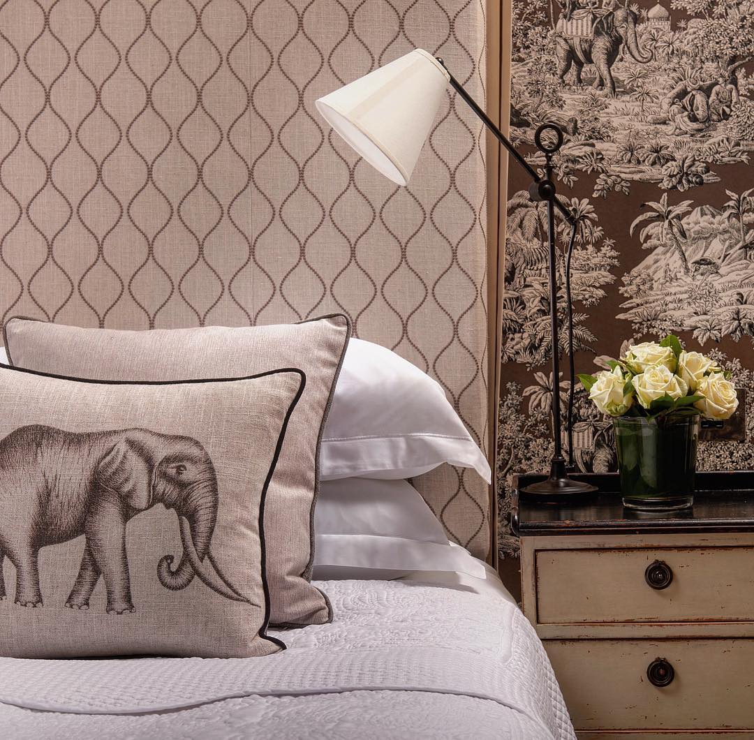 Did you know that each of the rooms at <a href="/ThePelhamHotel/">The Pelham London - Starhotels Collezione</a> in #London have a unique design? One of our favorites is the elegant yet fun jungle-inspired suite. #ThePreferredLife See more: bit.ly/2xO0GQK