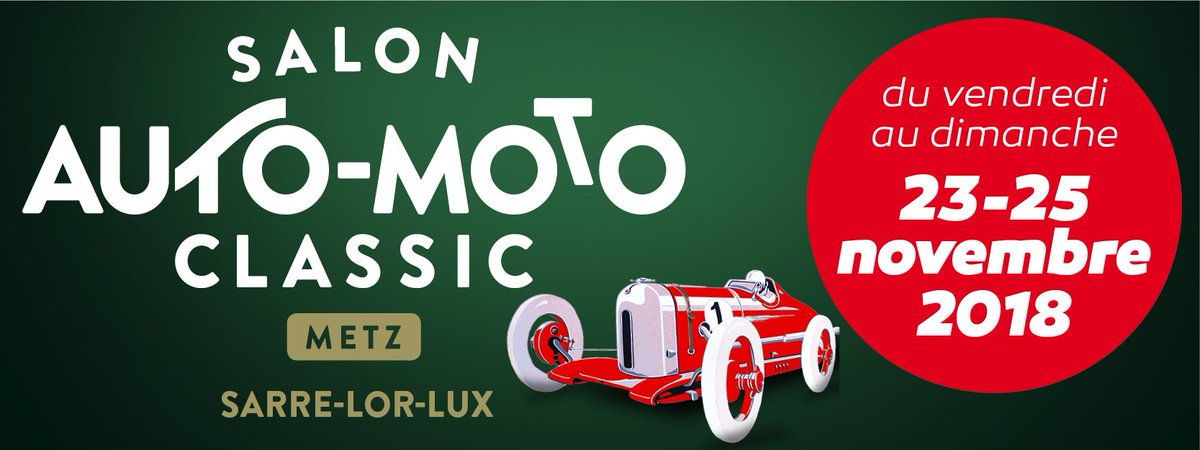 MetzExpoEvent's tweet photo. D’une élégance sans détour, le Salon Auto-Moto Classic de #Metz vous fera vivre un véritable voyage dans le temps. Parking offert par l'organisateur, entrée 12 € (offerte pour -12 ans) https://t.co/XU0MlPHc5N