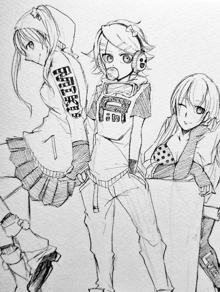 #5年以上前の絵見せて下さい
この頃からまったく進歩がないです 
