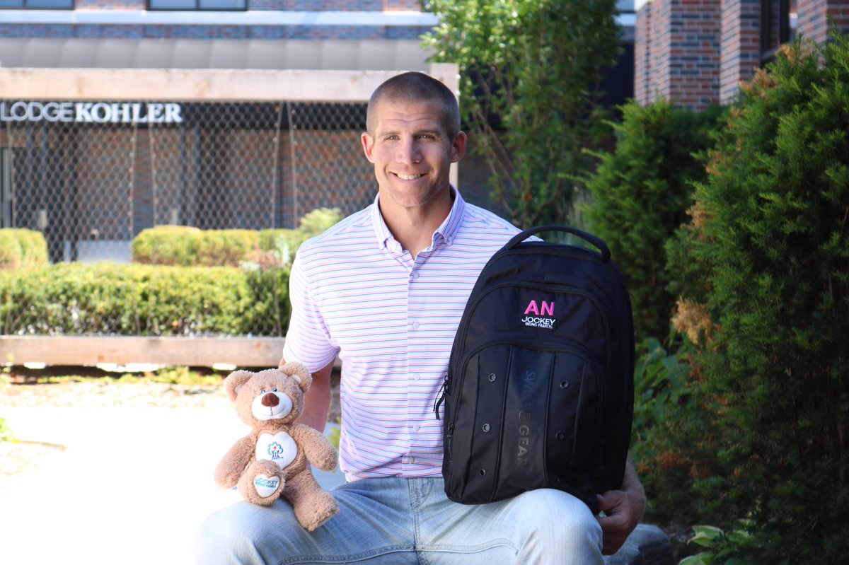 JordyRNelson's tweet photo. Together we can make a difference and I need your help. In honor of #NationalAdoptionMonth, when you buy a @JockeyBeingFam bear, Jockey will donate 100% of sales to post-adoption services! Get yours at https://t.co/rcNx6IxgeI Thank you for your support! #ad https://t.co/sCmcTuyNKM