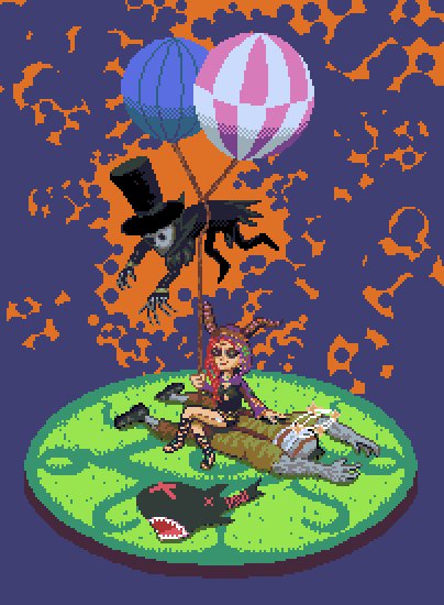 Done some pixel arts for Identity V. #pixelart #IdentityV #第五人格