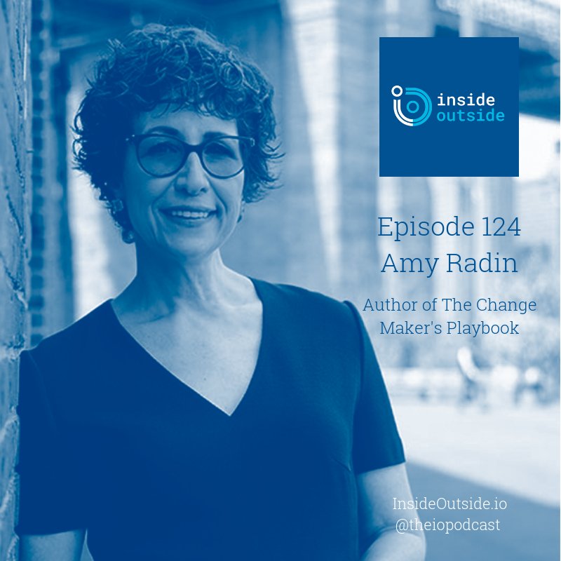 NXXTCO's tweet photo. For Episode 124  I sat down with Amy Radin, Author of The Change Maker's Playbook &amp; FinTech Guru to talk how companies can seek, seed, and scale innovation on @theiopodcast - https://t.co/MCRAFPirQr https://t.co/2bMc62GEoi