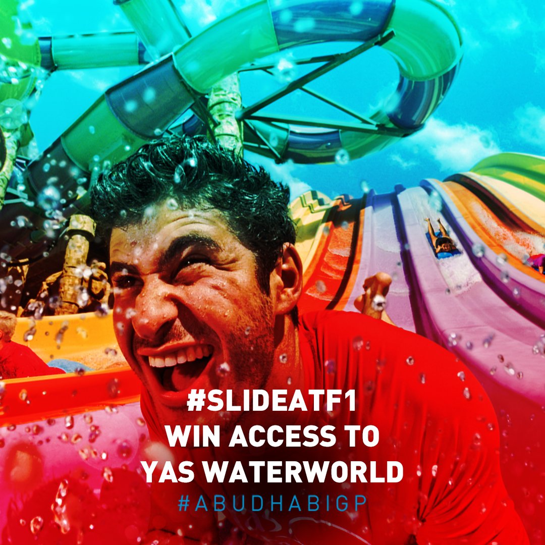 ymcofficial's tweet photo. Do you want to have more fun under the sun at @yaswaterworld? ? Reply with your emoji reaction for a chance to win a #SlideAtF1 at #AbuDhabiGP. https://t.co/4e7J8L5pWi