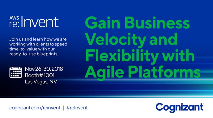 Saurabhchats's tweet photo. Increase business velocity and flexibility by building modular compute infrastructures leveraging next-gen technology stacks. Meet us at AWS #reInvent.
https://t.co/ViCxgaJuZX https://t.co/h0izDxmVey