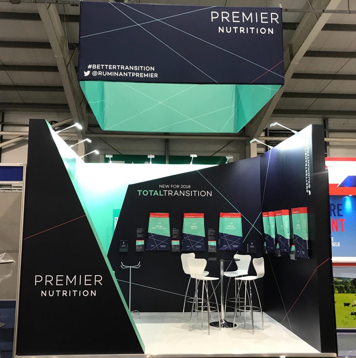 And it’s complete !!! Premier Nutrition Stand 54 <a href="/AgriScot/">AgriScot</a> Great work from <a href="/QdosUK/">Qdos Exhibitions Ltd</a> #bettertransition #totaltransition