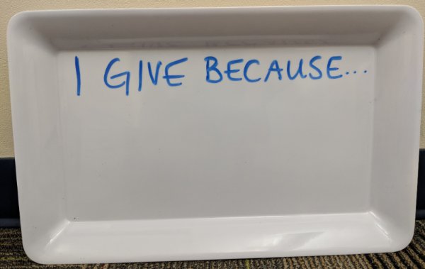 FoodBankWatReg's tweet photo. Giving Tuesday is just one week away...how will you make a difference on November 27th #FeedWR #GivingTuesday https://t.co/1Vi7q8Ds3F