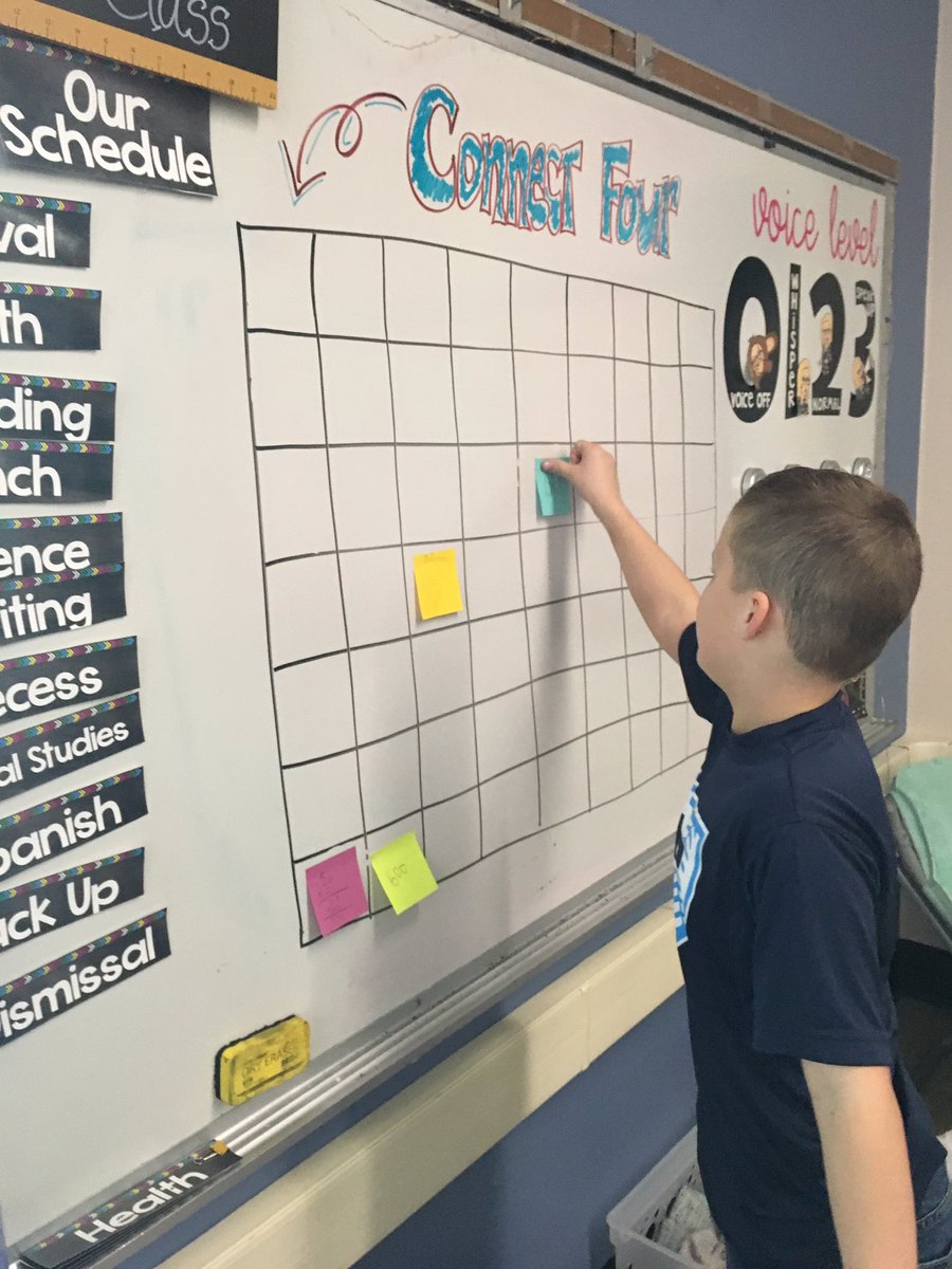 Mrs_Bozard's tweet photo. Super engaging review with my 4th graders! #connect4 #mathwithmissdini #MTPSPride #leopardsden @LincroftSchool https://t.co/tteFRLBbgr