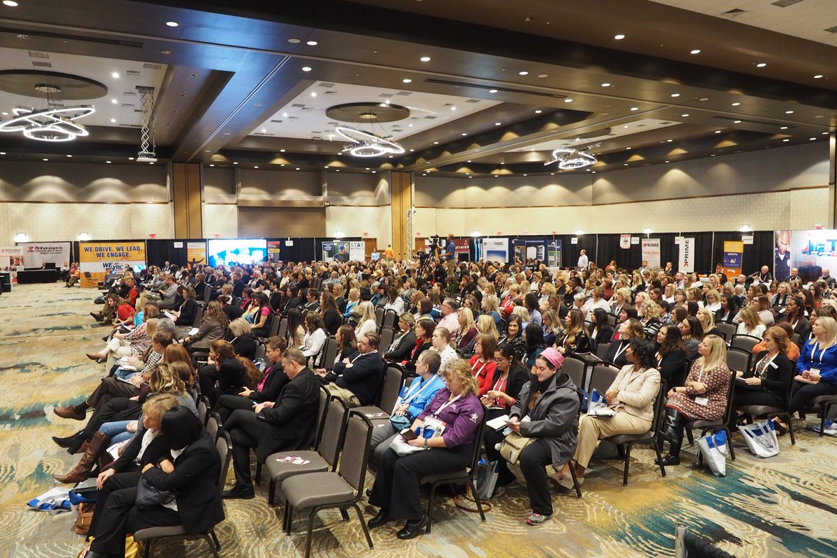 WomenInTrucking's tweet photo. Women In Trucking Conference Generates Dialogue and Action Around Gender Diversity in Transportation: https://t.co/W1HKESSC6G #Accelerate18 #WomenInTrucking https://t.co/crq7695YgV